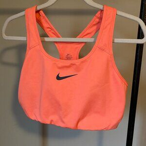 Nike Dri-FIT sportsbra, Coral, XL